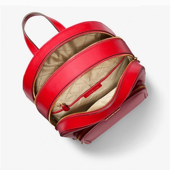 MICHAEL KORS Large Jaycee Leather Backpack NWT - Picture 5 of 11